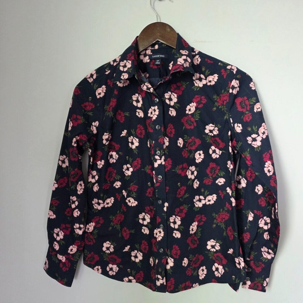 Land's End Woman Shirt Size 4P